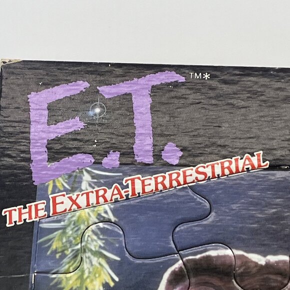 Vintage E.T. The Extra-Terrestrial 15 Piece Tray Puzzle 1982 Craft Master 8x11" - Picture 3 of 16